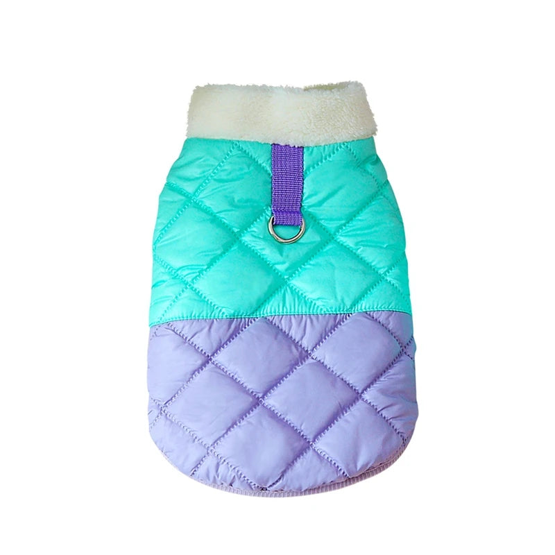 Winter Warm Dog Jacket, Windproof Fur Collar by Love My Pet
