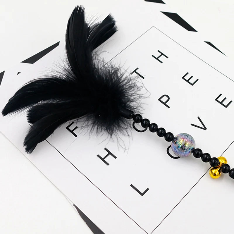 Interactive Cat Toy Feather Bird with Multiple Options by Love My Pet
