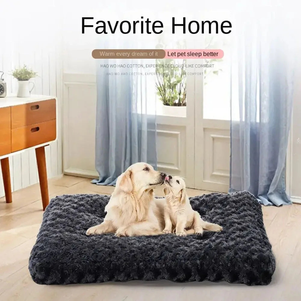 Bedroom Dog Plush Mat by Love My Pet