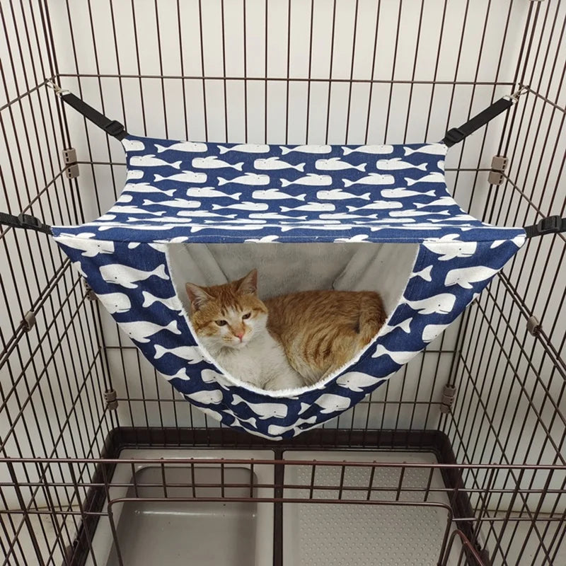Hanging Cats Hammock by Love My Pet