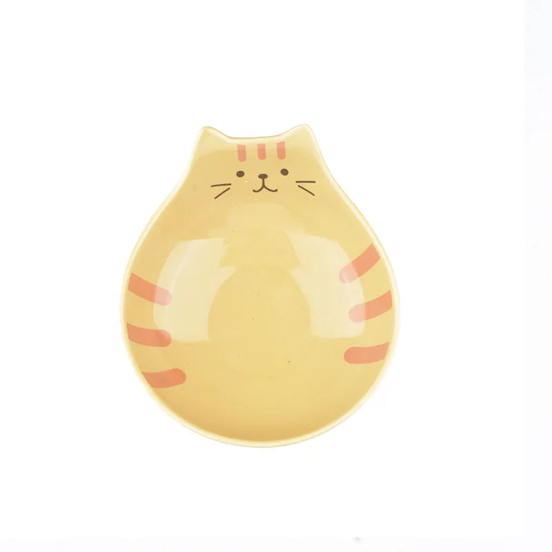 Ceramic Cat Face Tableware
