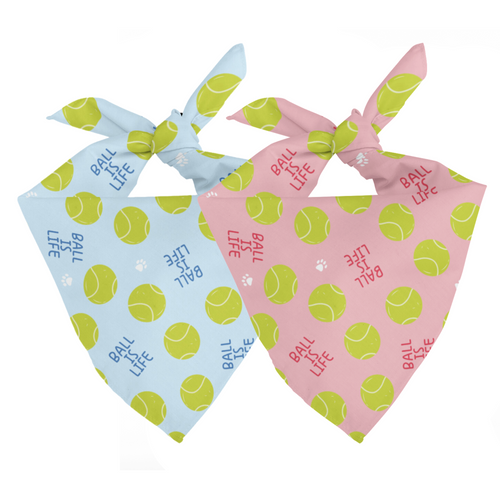 Ball Is Life Dog Bandana by Dog Bandana Co.