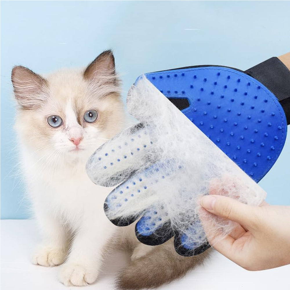 1 Pair Pet Grooming Gloves by VetsPetStore