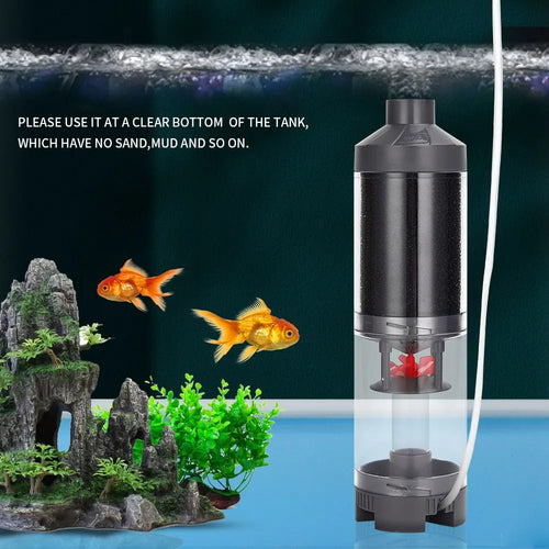 Aquarium Ultra-Quiet Suction Fish waste Separator by Love My Pet