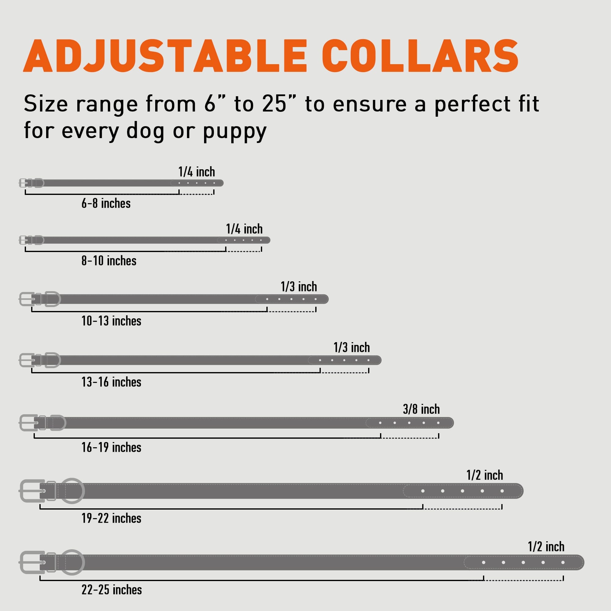 Soft Leather Round Dog Collar by Dogline