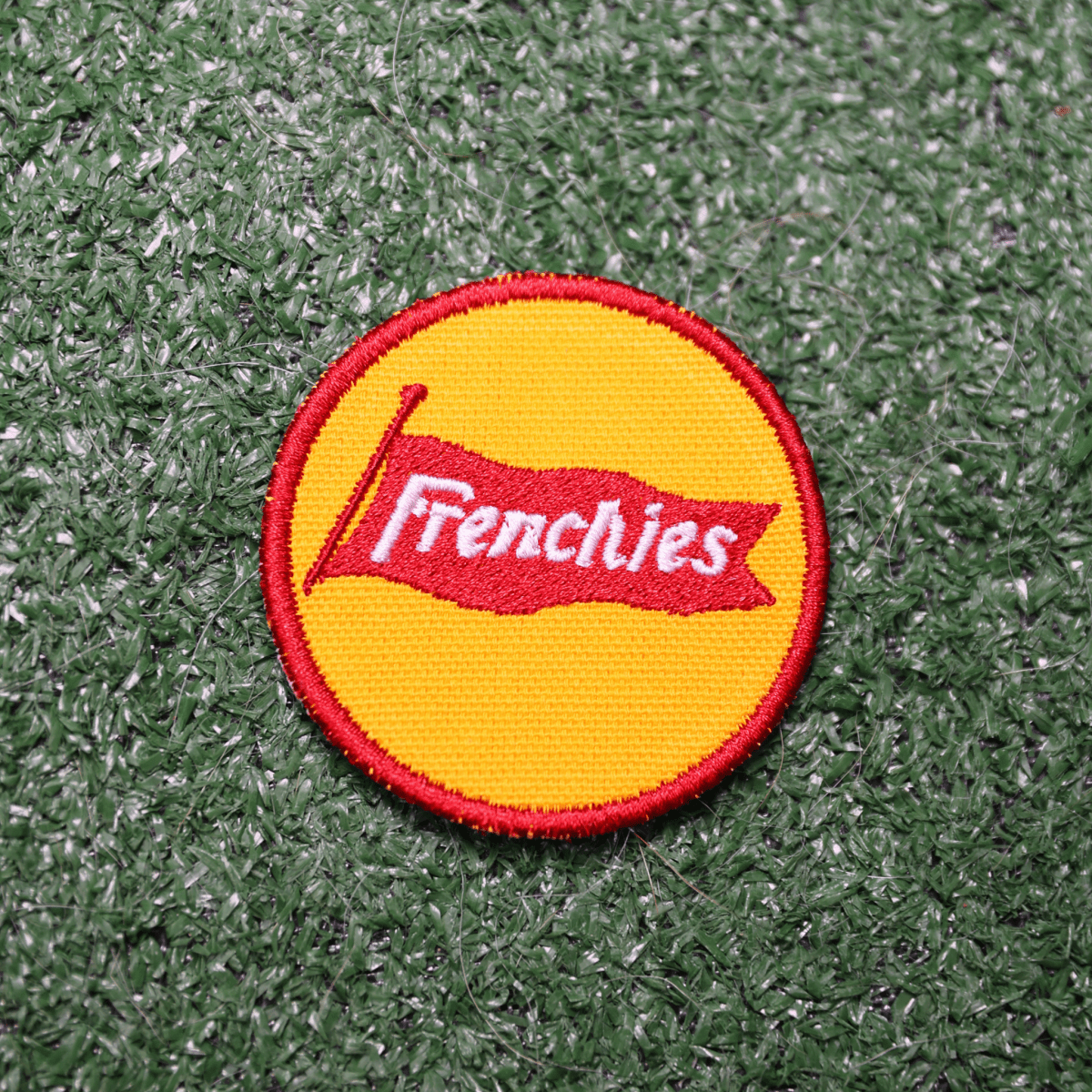 Frenchie Mustard Logo Patch by K9 Sport Sack