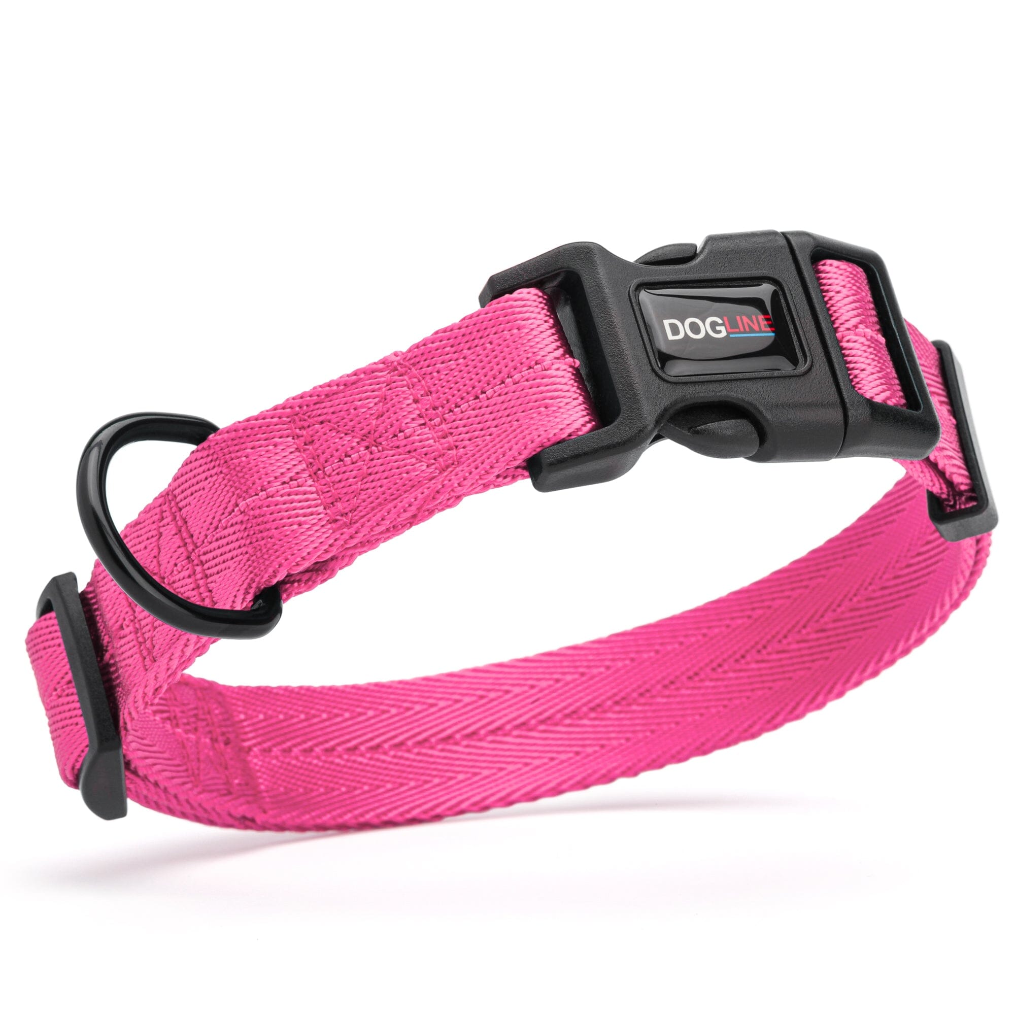 Nylon Flat Dog Collar by Dogline