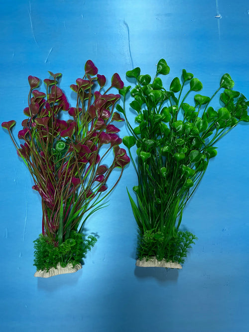 Artificial Aquarium Plant for Fish Tanks, LARGE aquarium plastic plant, 25" TALL by Northeast Aquariums LLC