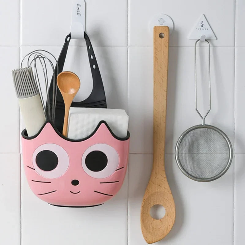 Cute Cat Shape Sink Shelf Soap Holder by Love My Pet