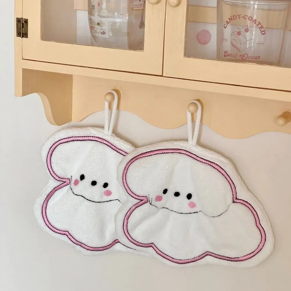 Cute Double-thickness Dog Hand Towels 2Pcs by Love My Pet