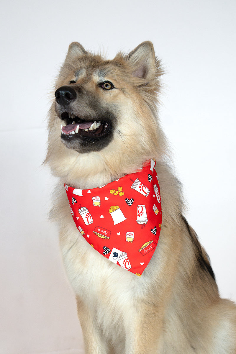 Chicken Nugget Dog Bandana by Dog Bandana Co.
