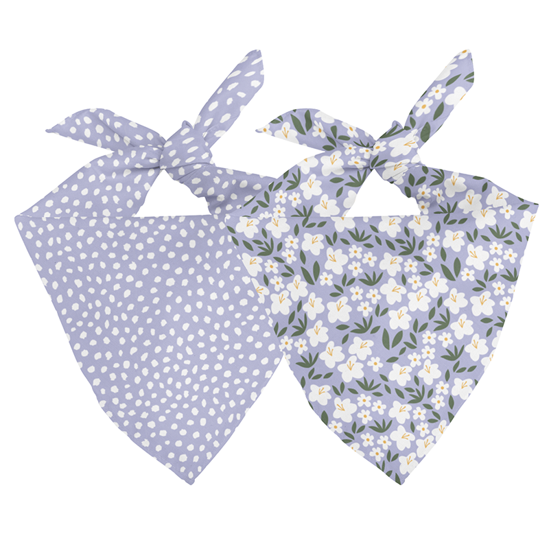 Lavender Dog Bandana by Dog Bandana Co.