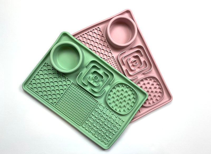 X-Large Deluxe Pet Lick Mat by Dog Bandana Co.