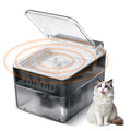 Stainless Steel Cat Automatic Induction Pet Water Fountain by VetsPetStore