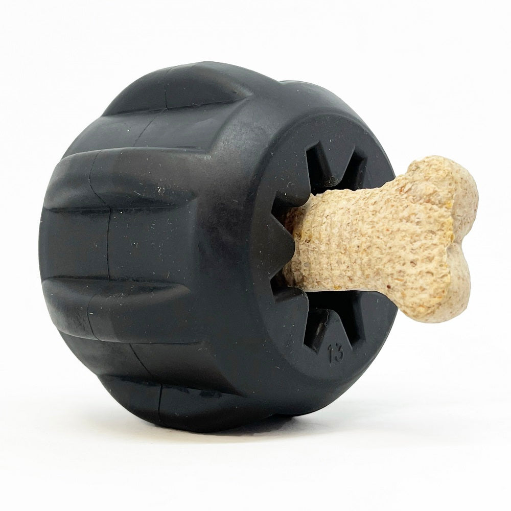 Gear eDispenser - Durable Rubber Yak Chew Holder & Treat Pocket | USA Made by SodaPup/True Dogs, LLC