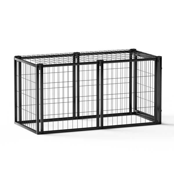 Dog Cage 47.2 Inches, Suitable For Small And Medium-sized Dogs