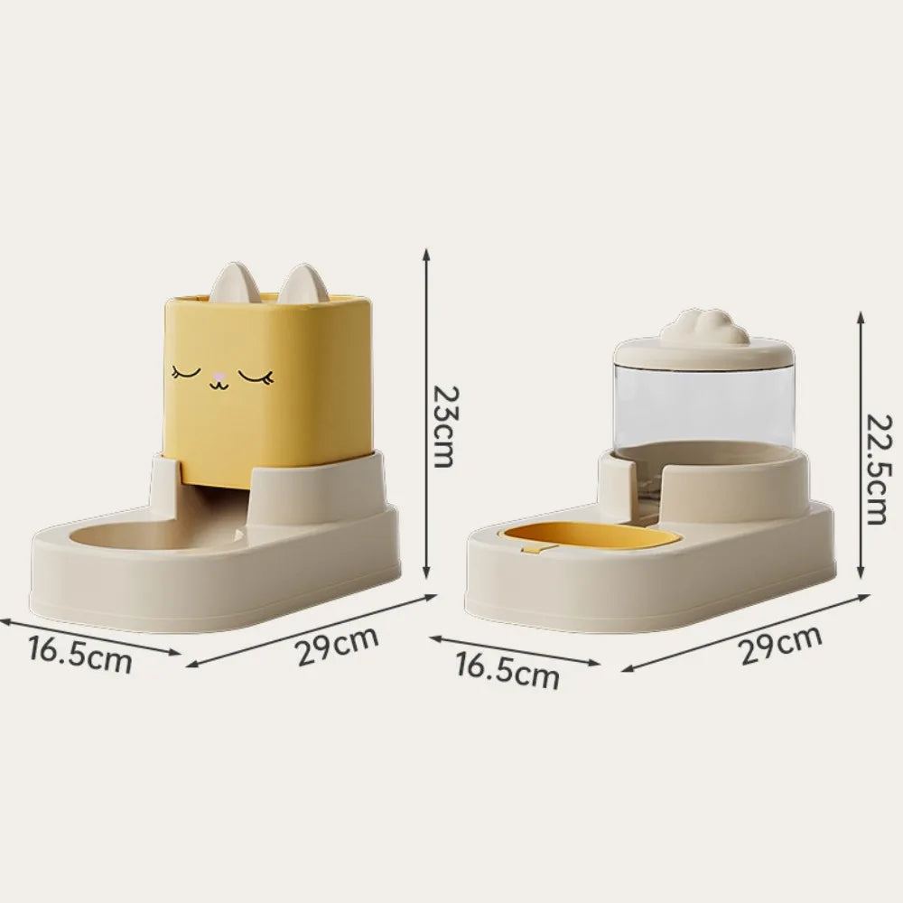 Cartoon Pet Automatic Feeder by Love My Pet