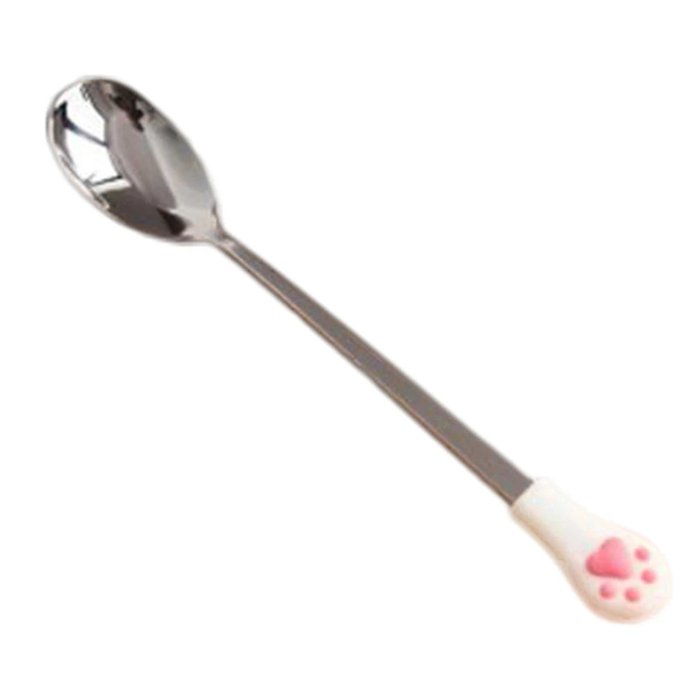 Stainless Steel Cute Cat Claw Coffee Spoons by Love My Pet