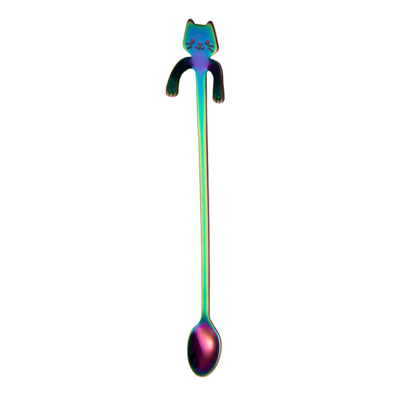 Stainless Steel Cat Coffee Spoon by Love My Pet