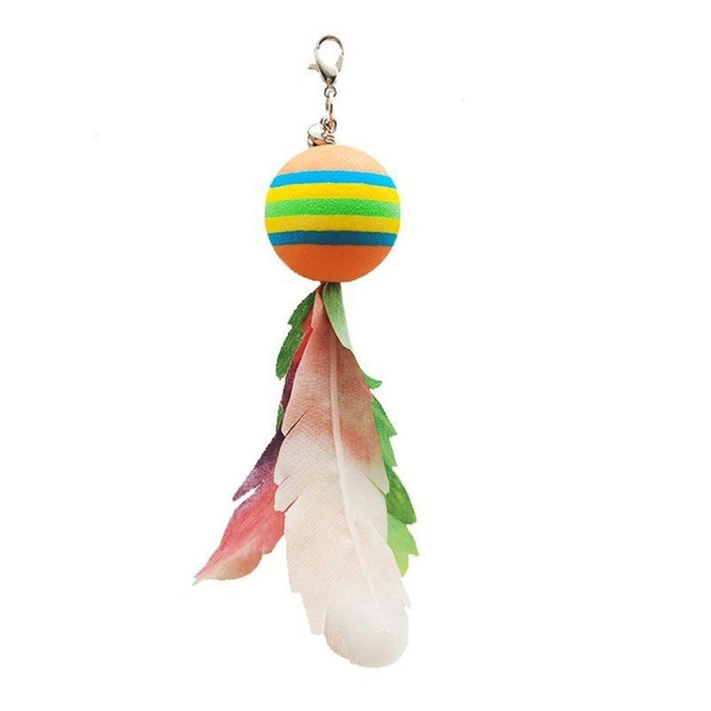 Interactive Cat Toy Feather Bird with Multiple Options by Love My Pet