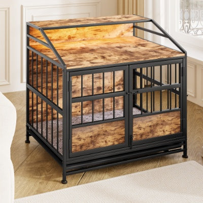 Multi-function Furniture Style Dog Crates With Storage by VetsPetStore