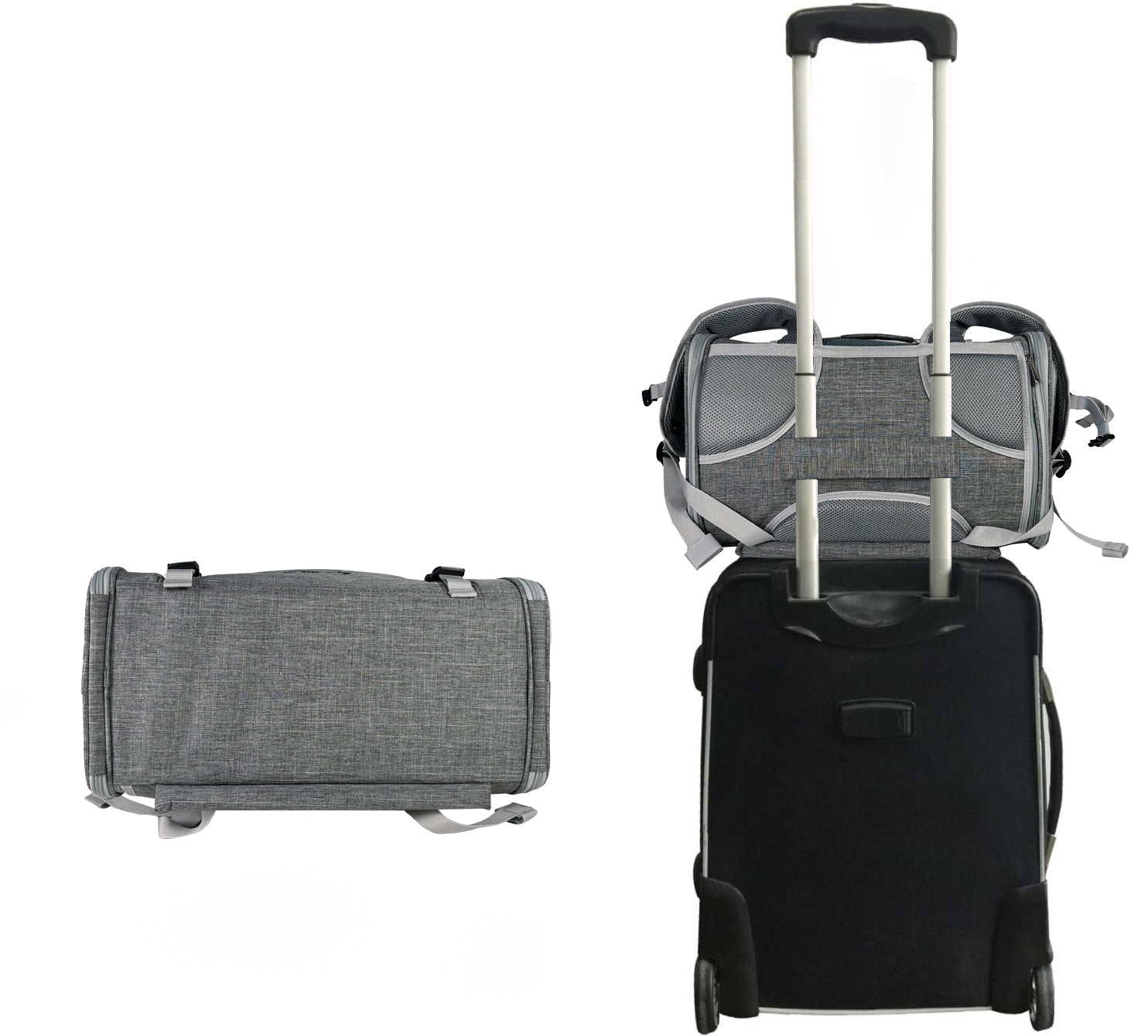 Mr. Peanut's Monterey Series Airline Compliant Horizontal Backpack Pet Carrier by Mr. Peanut's Pet Carriers
