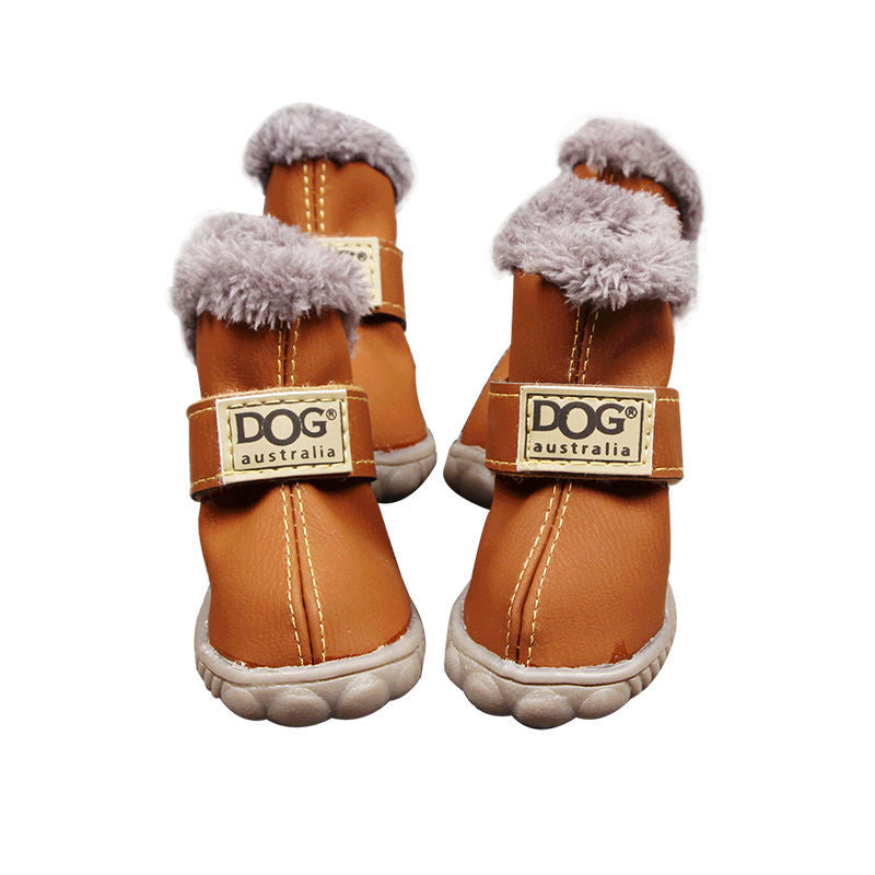 Dog Australia Waterproof Fleece-Lined Warm Dog Snow Boots by Furr Baby Gifts