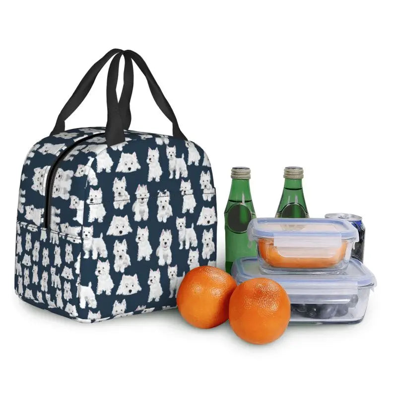 West Highland White Terrier Dog Thermal Insulated Lunch Bag by Love My Pet