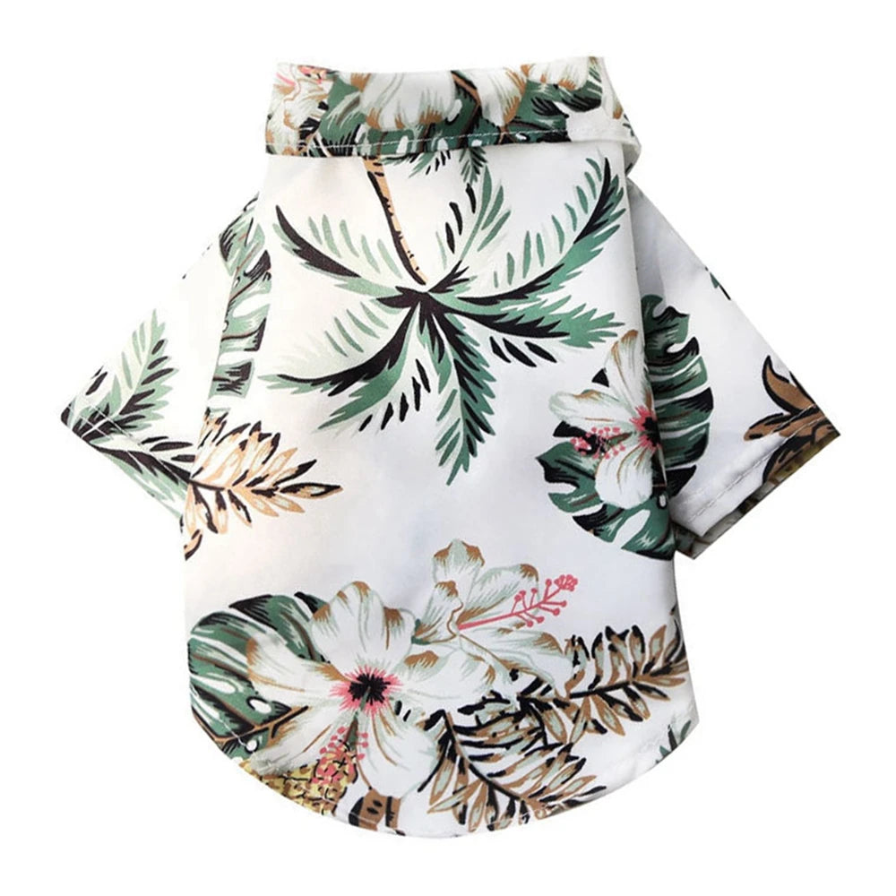 Hawaiian Beach pet T-Shirts