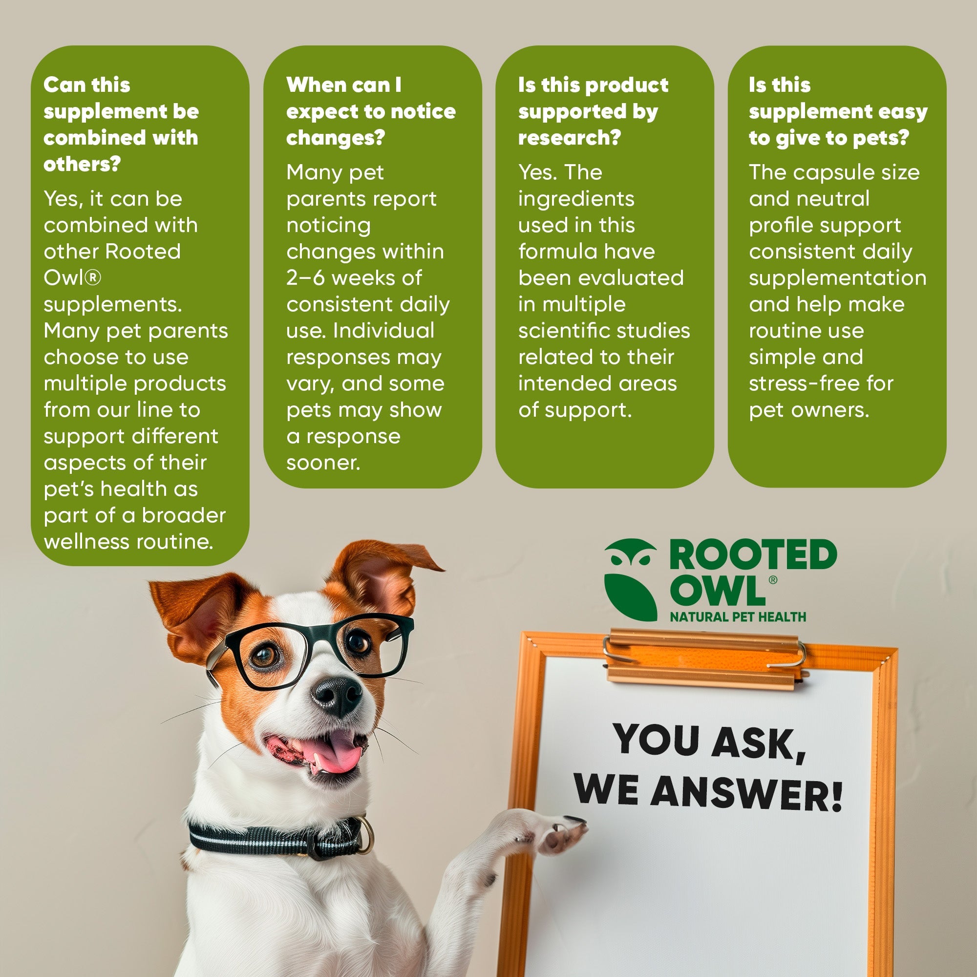 Spirulina & Chlorella by Rooted Owl Pet Supplements