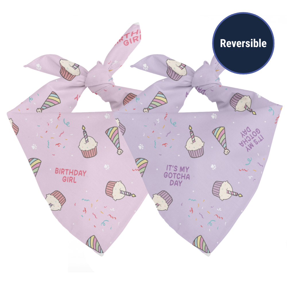 Birthday Girl & Gotcha Day Dog Bandana by Dog Bandana Co.
