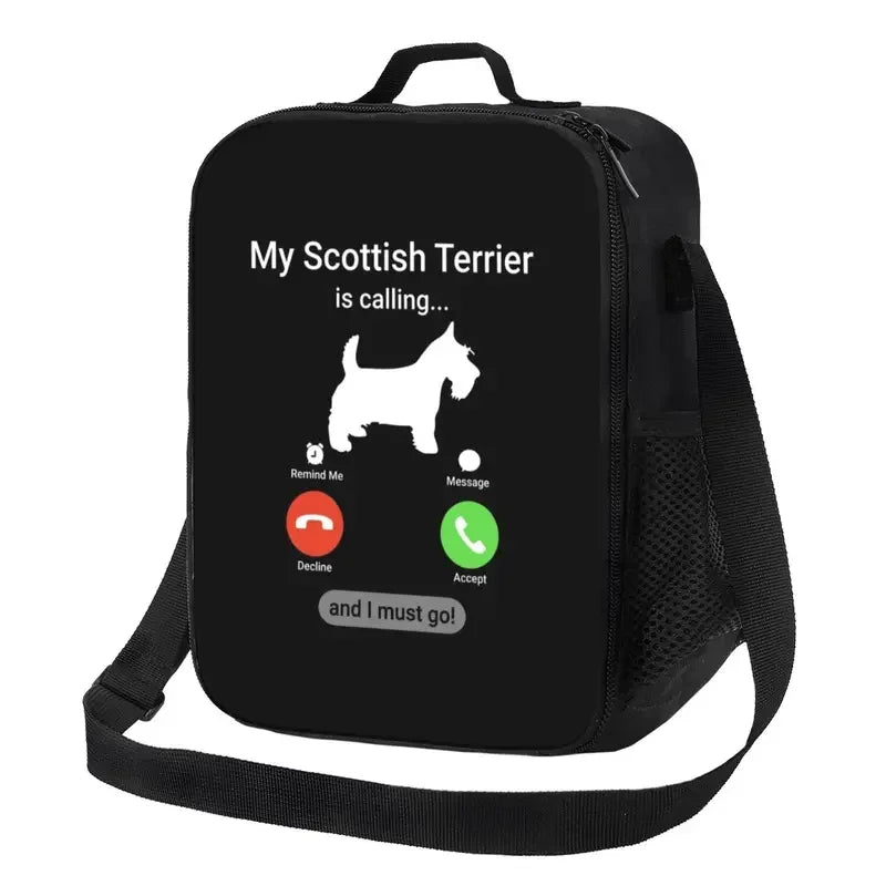 Scottie Dog Insulated Lunch Tote Bag Multiple Designs by Love My Pet