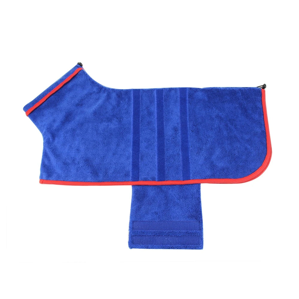 Dog Bathrobe And Towel by Love My Pet
