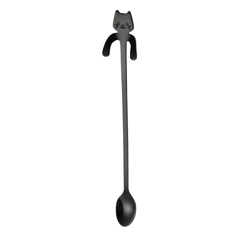 Stainless Steel Cat Coffee Spoon by Love My Pet