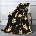 Soft Plush Flannel Blanket for Couch or Bed by Love My Pet