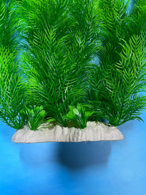 Artificial Aquarium Plant for Fish Tanks, LARGE aquarium plastic plant, 21" TALL by Northeast Aquariums LLC