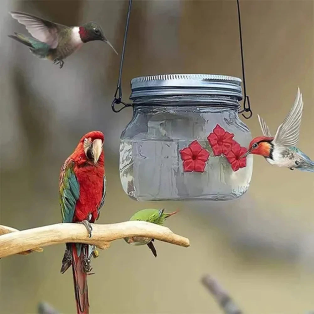 Hummingbirds Feeder Rustic Look by Love My Pet
