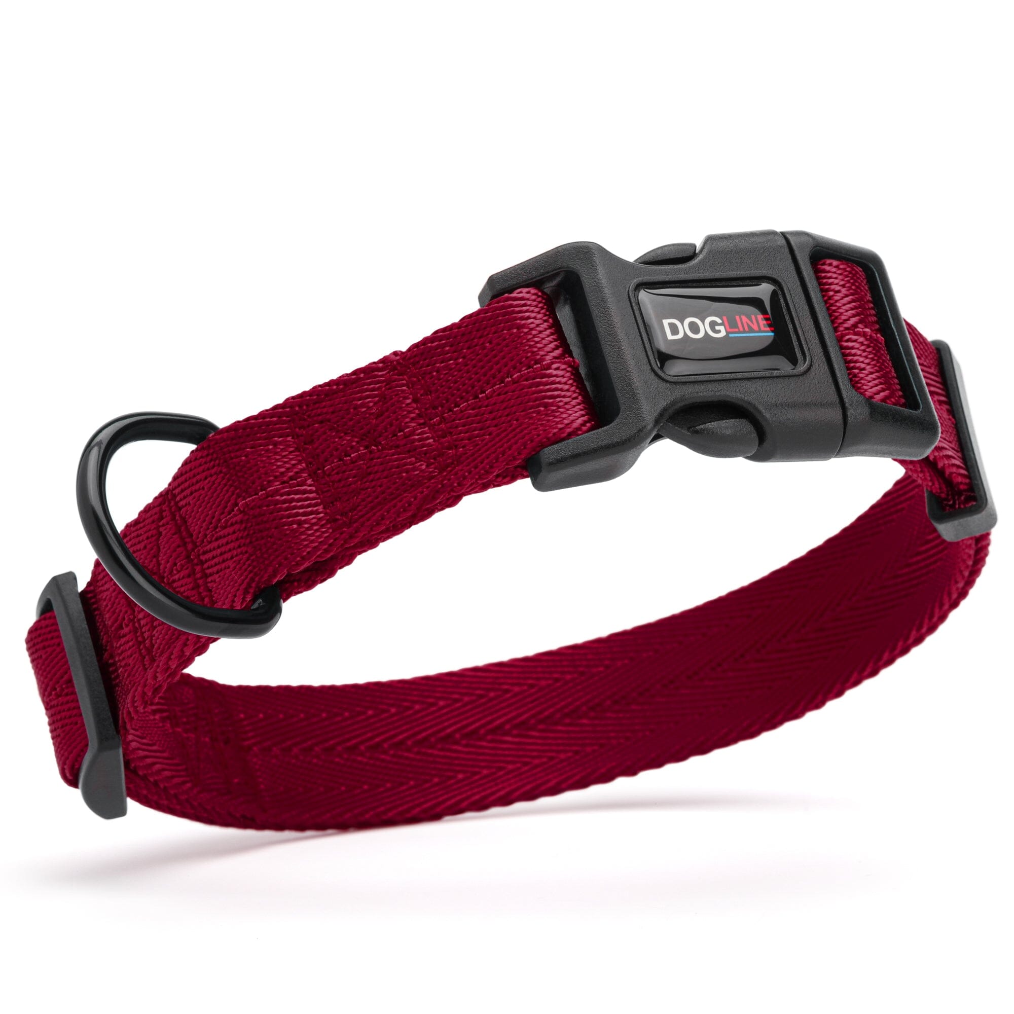 Nylon Flat Dog Collar by Dogline