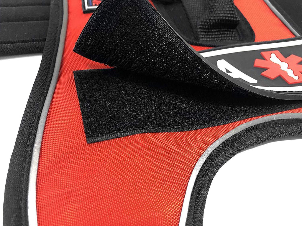 Dogline 3D Rubber Removable Patches for Dog Harness and Vest by Dogline