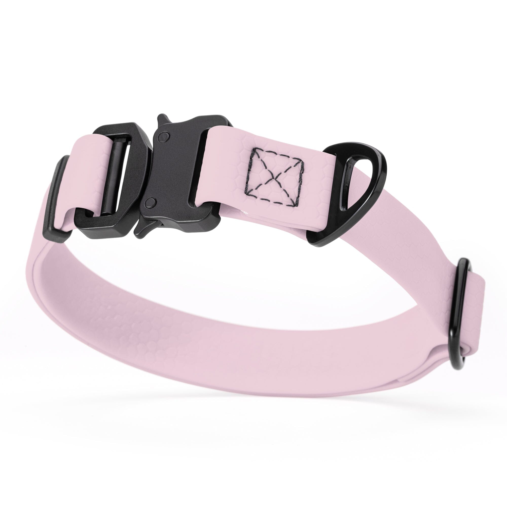 Waterproof Dog Collar with Metal Stab-Lock Buckle by Dogline