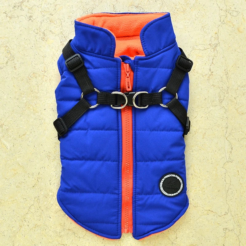 Winter Pet Jacket With Buckle by Love My Pet