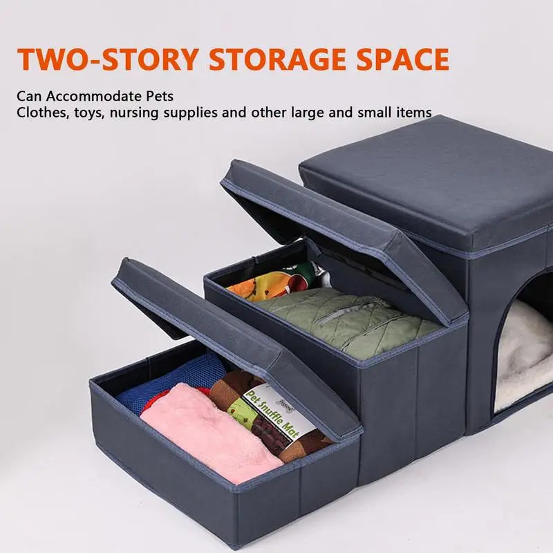Pet Storage Stairs 3 Steps Stairs by Love My Pet