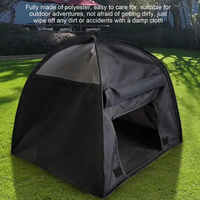 Foldable Breathable Outdoor Pet House by Love My Pet
