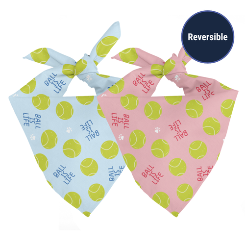 Ball Is Life Dog Bandana by Dog Bandana Co.