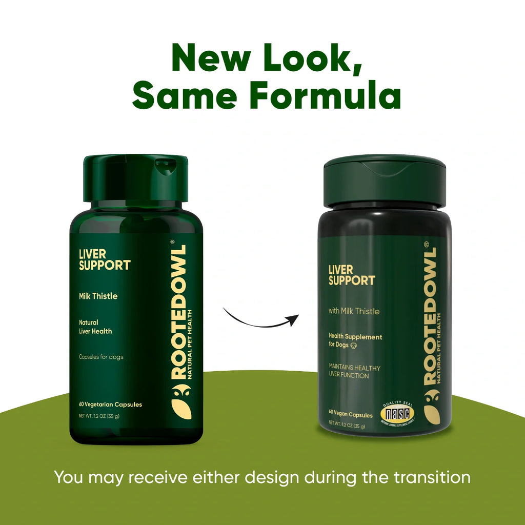 Liver Support by Rooted Owl Pet Supplements