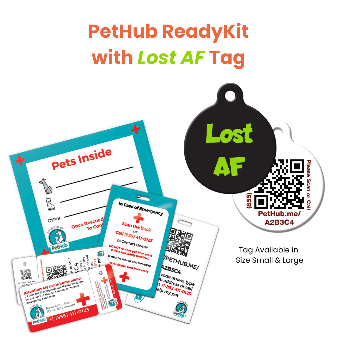 PetHub QR Pet ID Comprehensive ReadyKit – Complete Emergency Kit by PetHub