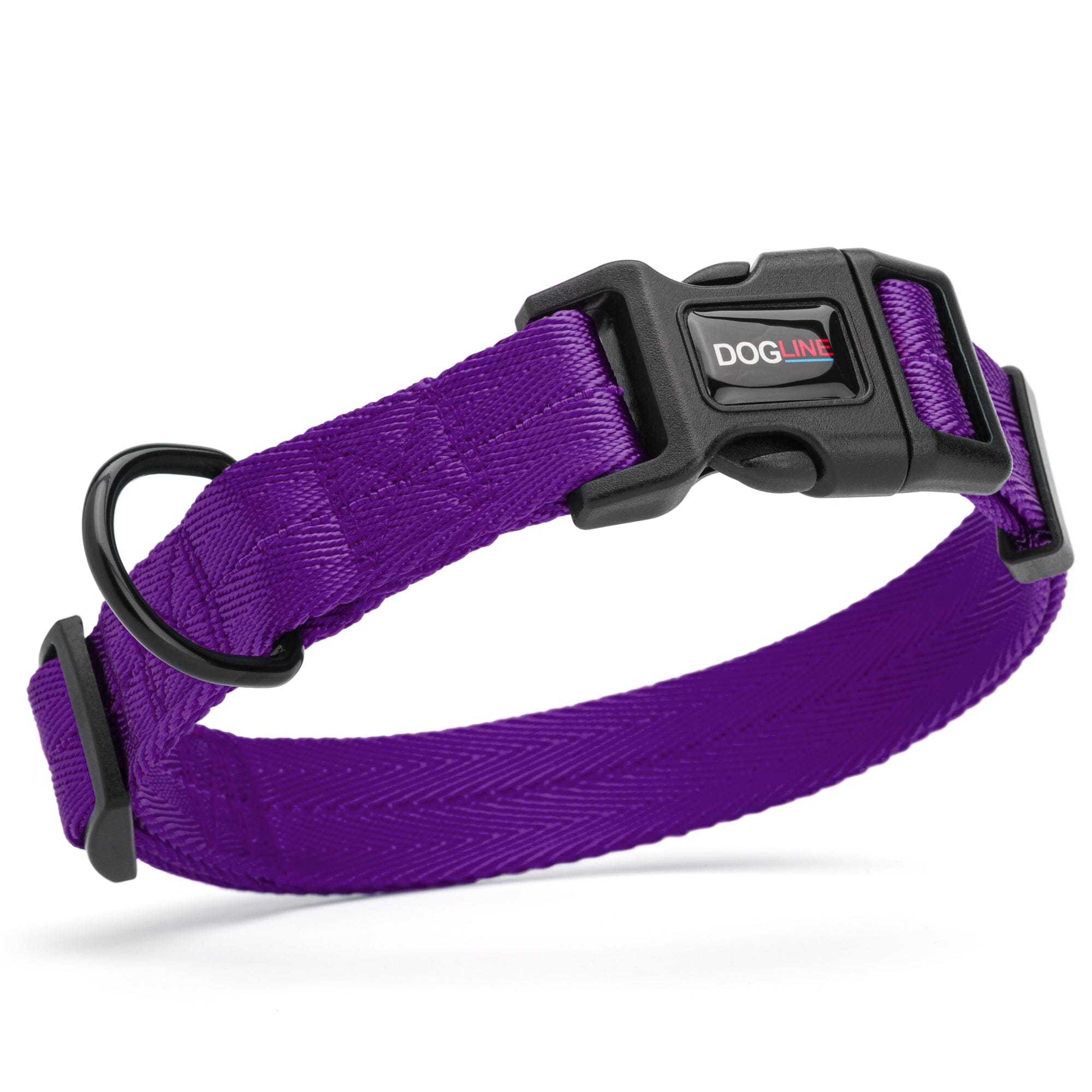 Nylon Flat Dog Collar by Dogline