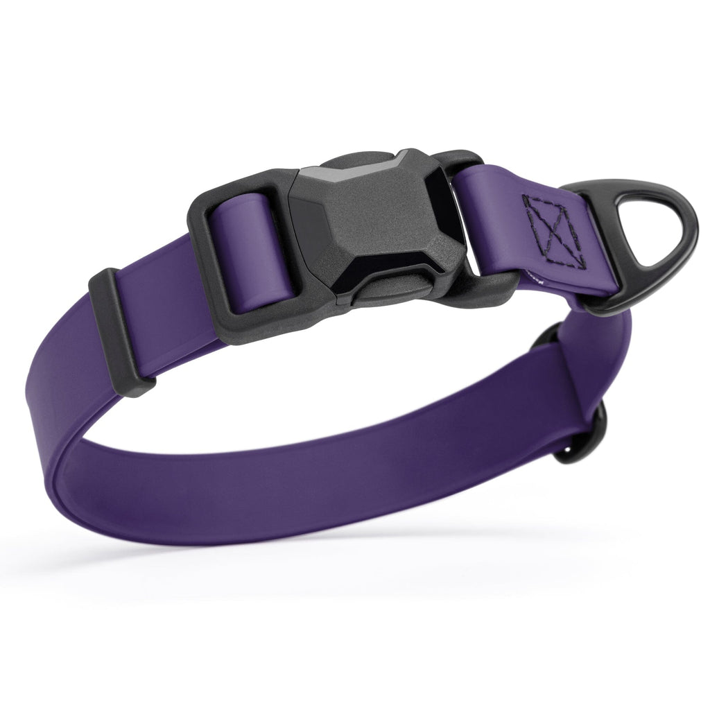 Biothane Waterproof Dog Collar with Magnetic Quick Release Buckle by Dogline