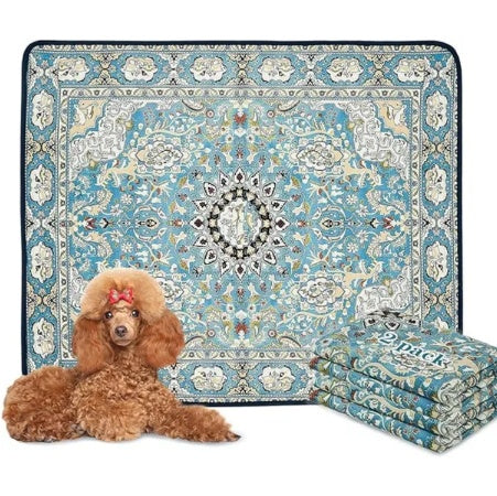 Qeils Washable Pee Pads For Dogs, 2 Pack 36x41 by Amazing Pet Bargains