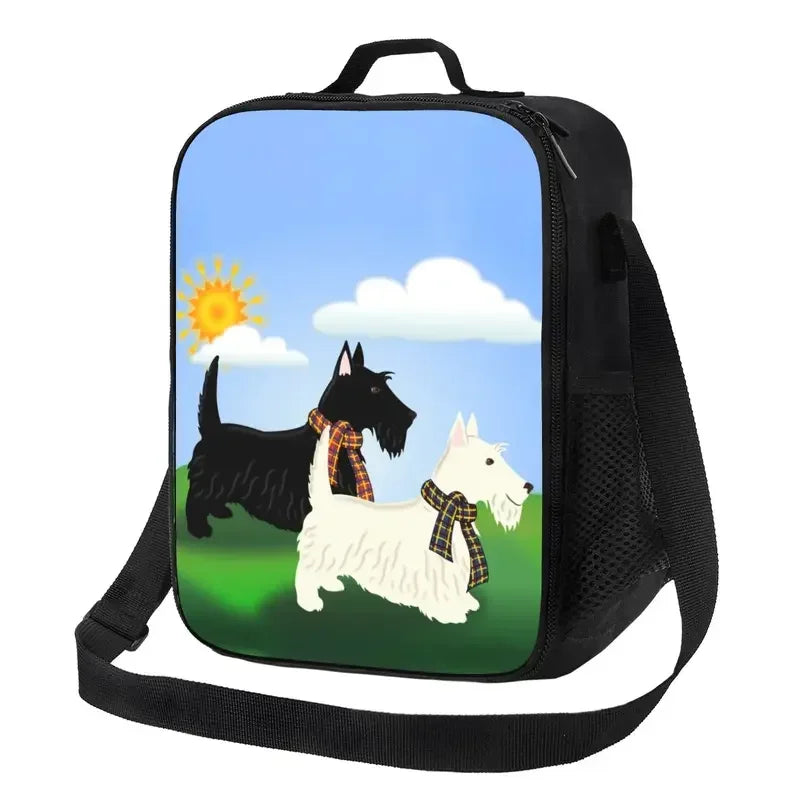 Scottie Dog Insulated Lunch Tote Bag Multiple Designs by Love My Pet